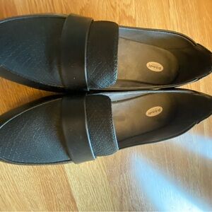 Dr. Scholl's Black Loafers Classic Flats